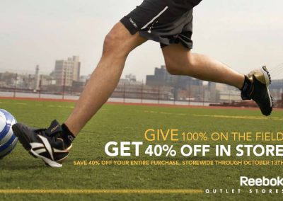 Reebok Outlet Sports Direct Mail