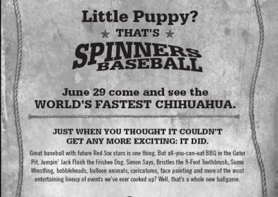 Lowell Spinners Newspaper Ads