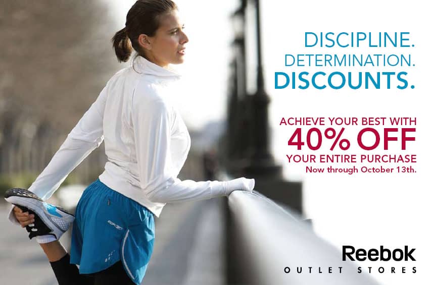 Reebok Outlet Fall Direct Mail