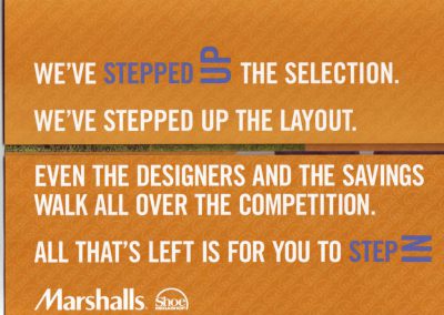 Marshalls Shoe MegaShop Direct Mail